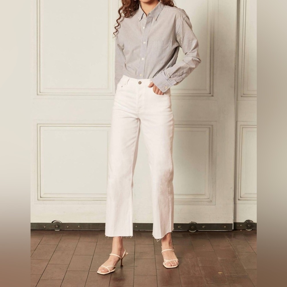 Boyish The Mikey Wide Leg Jean In Vertigo Size 27